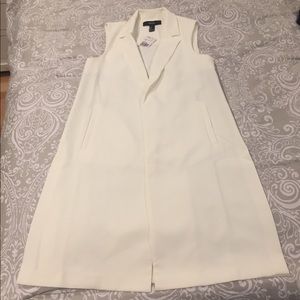 Forever 21 Sleeveless Full Length Blazer
